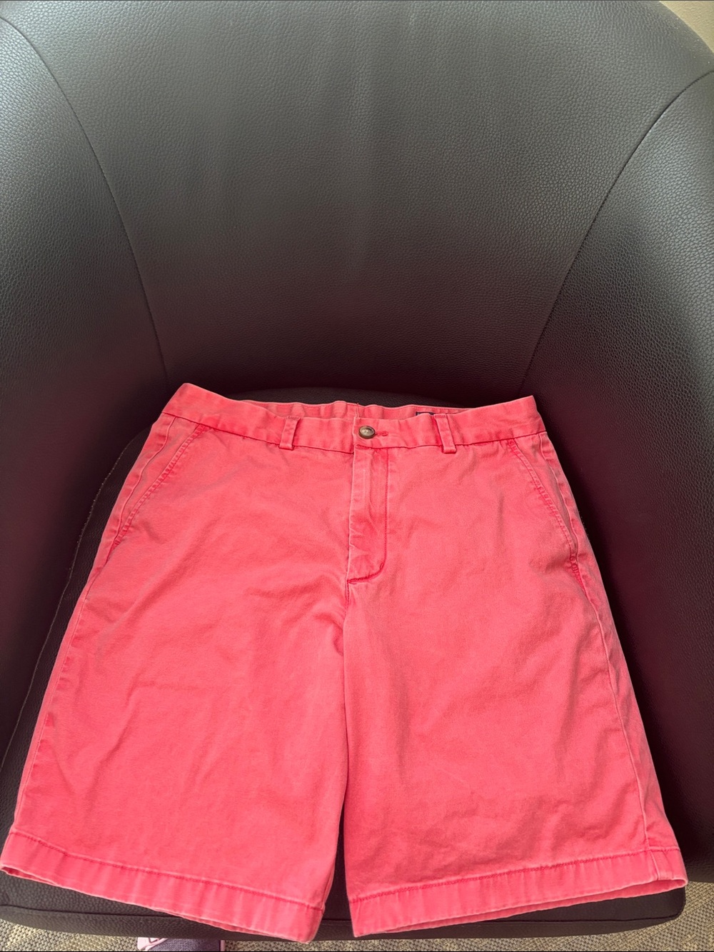 Vineyard Vines Coral Pink Men's Chino Shorts